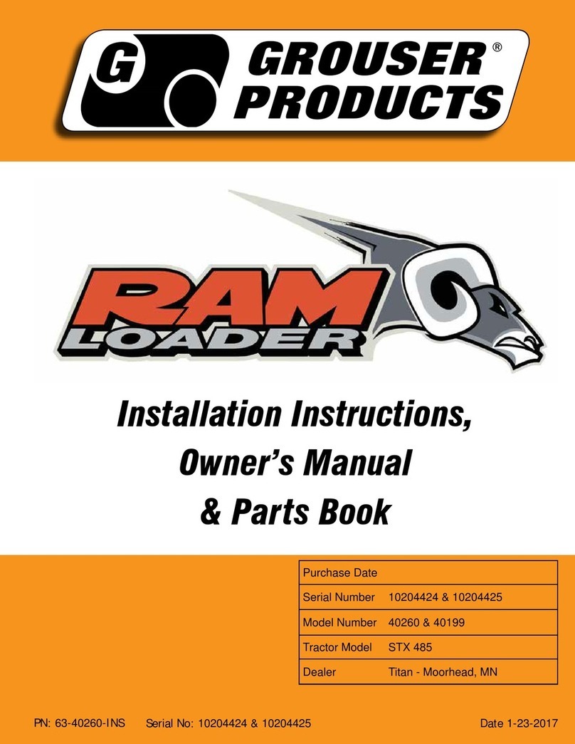 Grouser Products RAM LOADER 40260 User manual