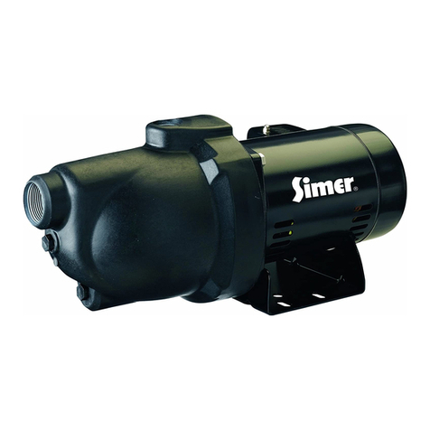 Simer 3105P owner's manual