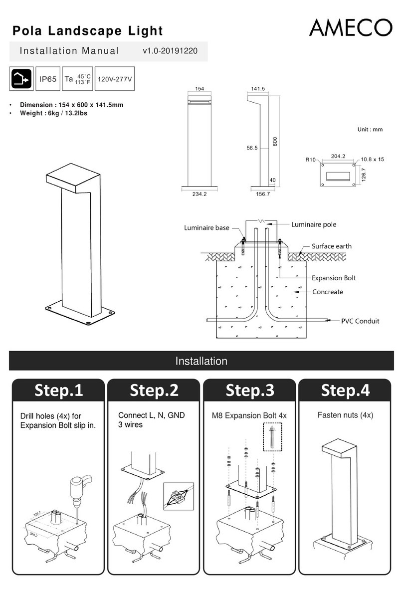 Ameco Pola installation manual