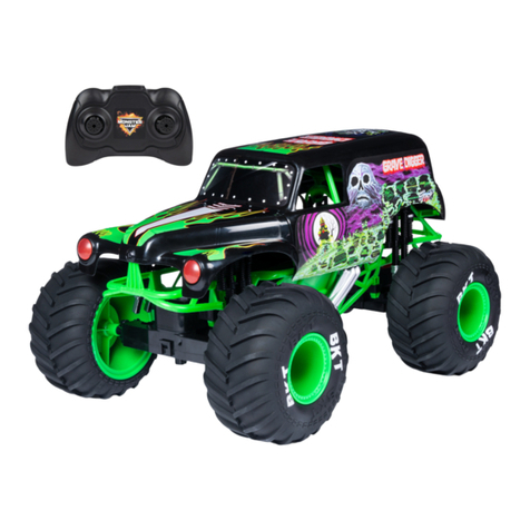 Spinmaster Monster Jam Grave Digger User manual