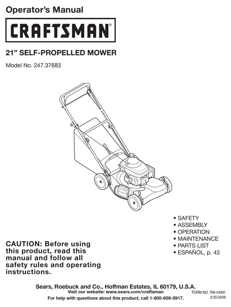 Craftsman 247.37683 Operator's manual