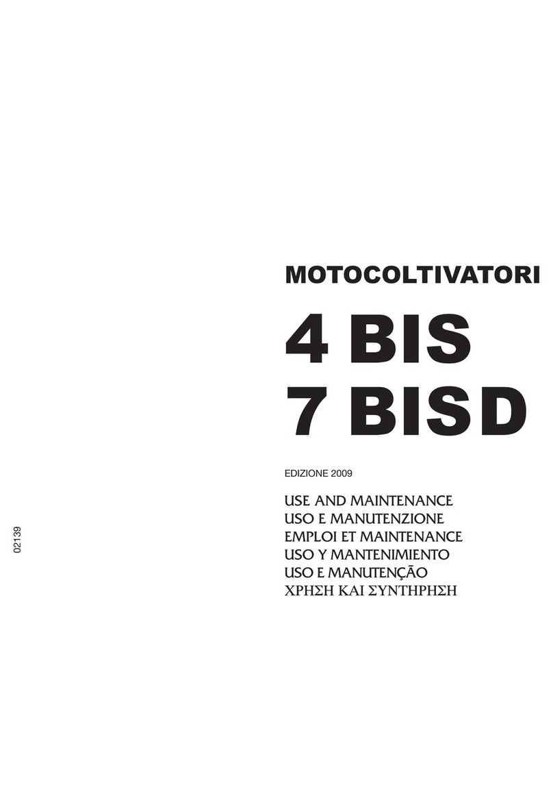 Grillo 4 BIS Use and maintenance