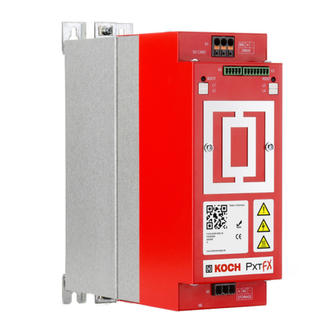 Koch PxtFX operating manual