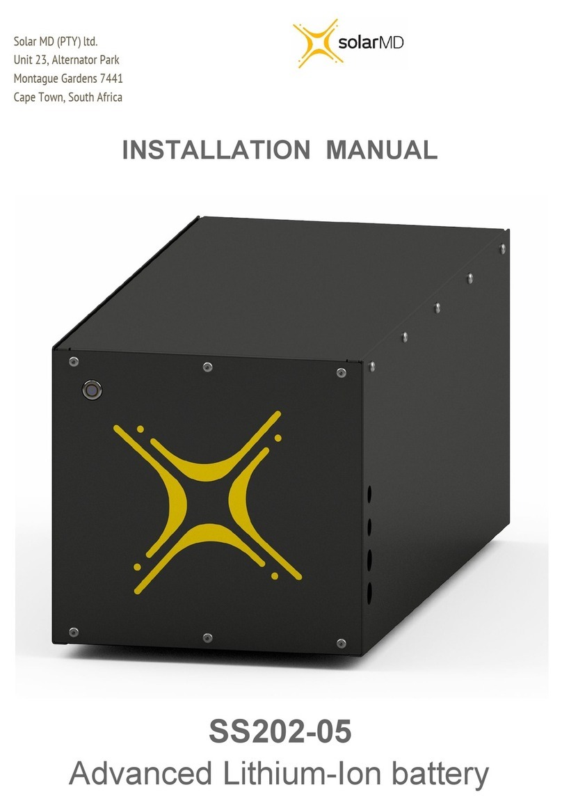 Solar MD SS202-05 installation manual