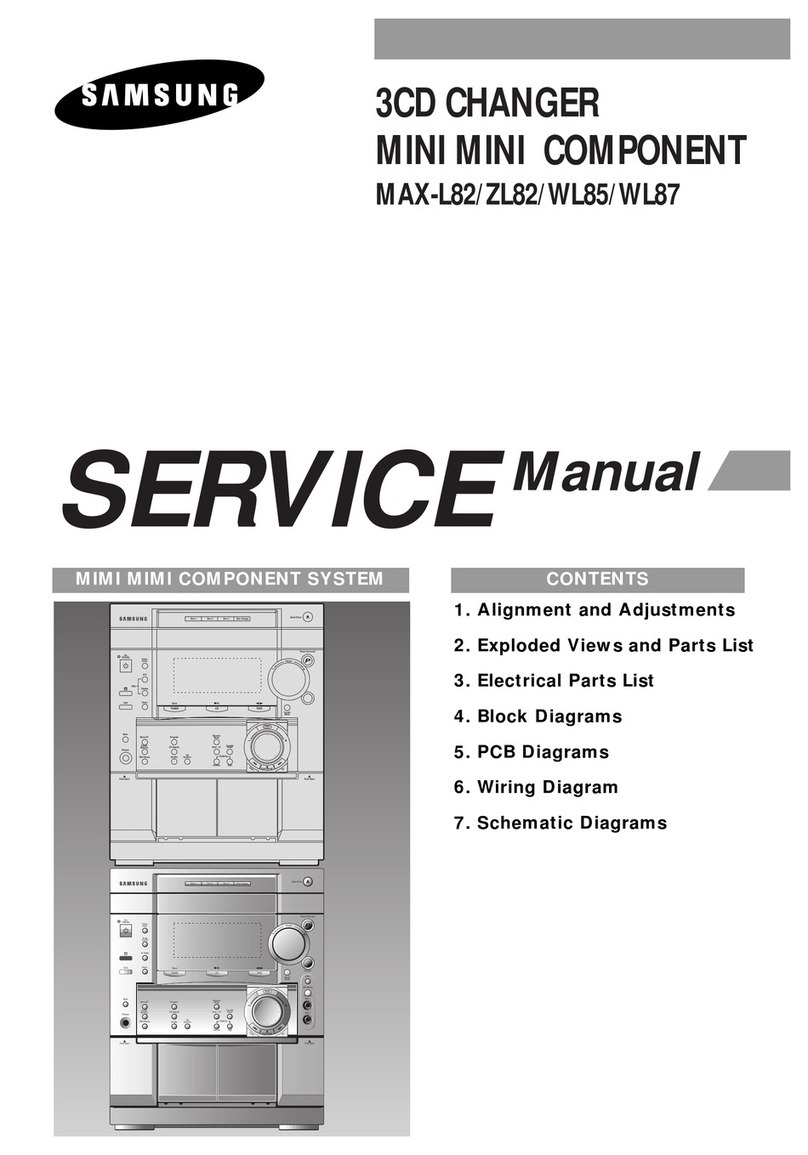Samsung MAX-L82 User manual