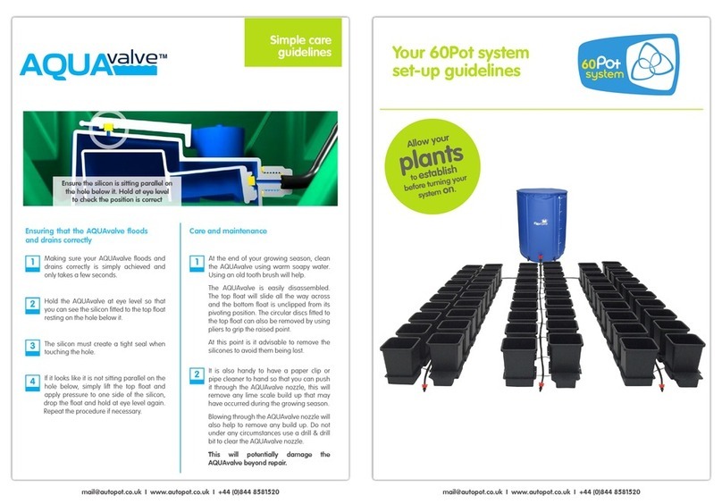 Autopot 60Pot System Instruction Manual Autopot 60Pot System Instruction Manual