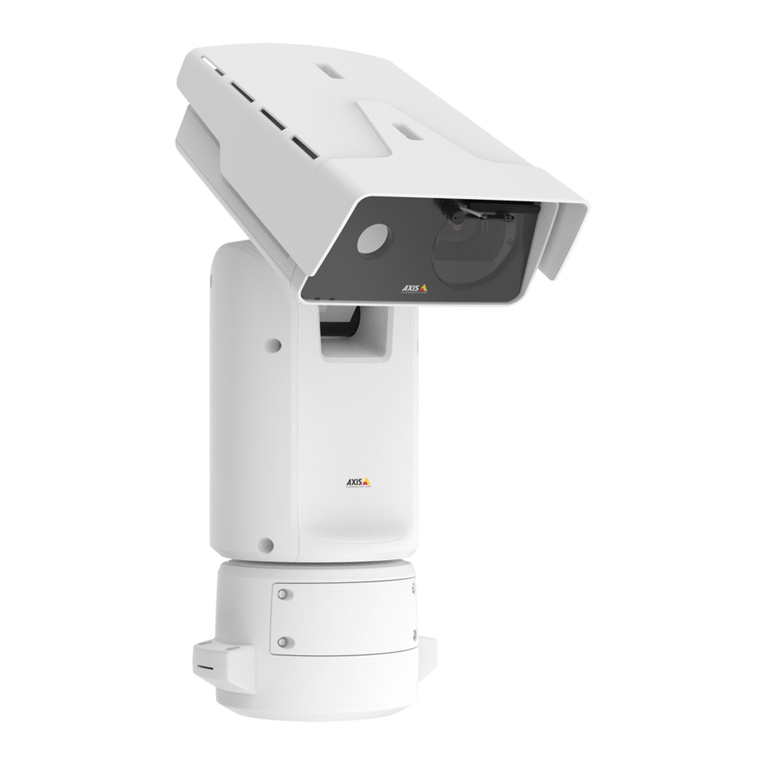 Axis Q8752-E User manual Axis Q8752-E User manual