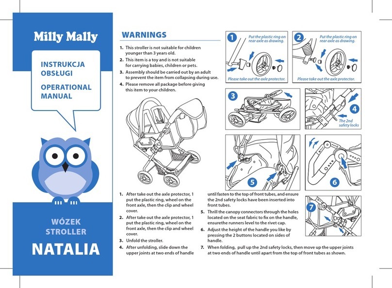 Milly Mally NATALIA Operational manual