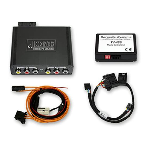 Caraudio-Systems c.LOGiC C2-E65-TV User manual