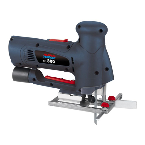 Alpha tools STL 800 operating instructions