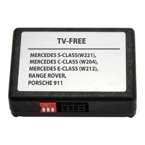 Caraudio-Systems TV-Free TF-MFD2 User manual