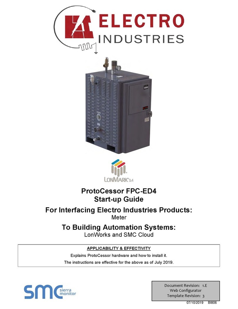 SMC Networks Electro Industries ProtoCessor User guide