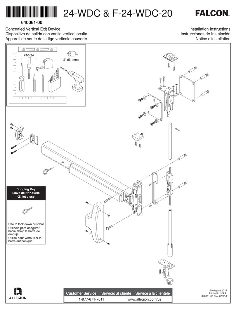 Falcon 24-WDC User manual