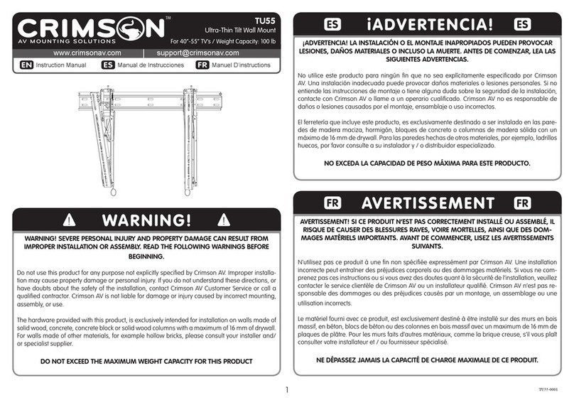 Crimson TU55 instruction manual