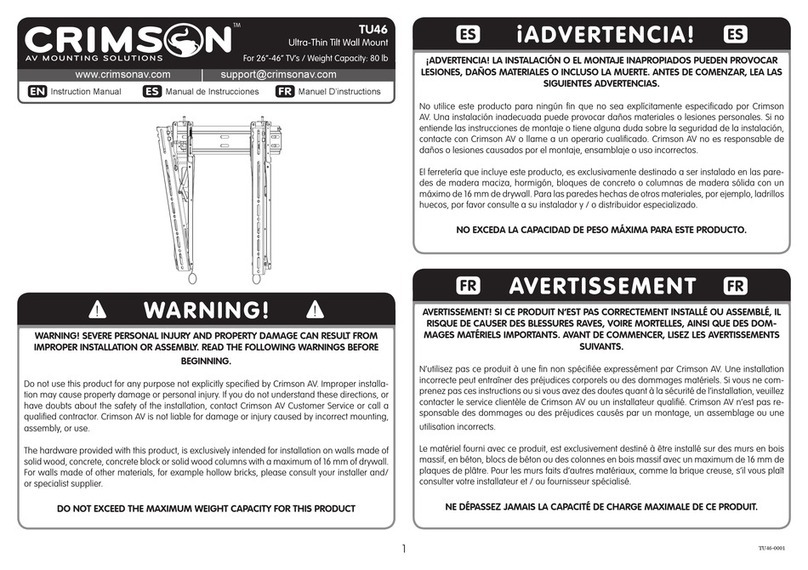Crimson TU46 instruction manual