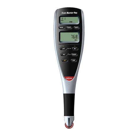 Calculated Industries SCALE MASTER PRO 6028 User manual