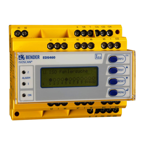 Bender EDS460 operating manual