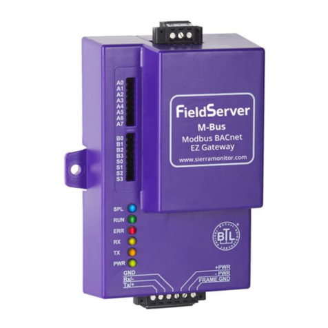 MSA fieldserver EZ Gateway M-Bus to Modbus &... Startup guide MSA fieldserver EZ Gateway M-Bus to Modbus &... Startup guide