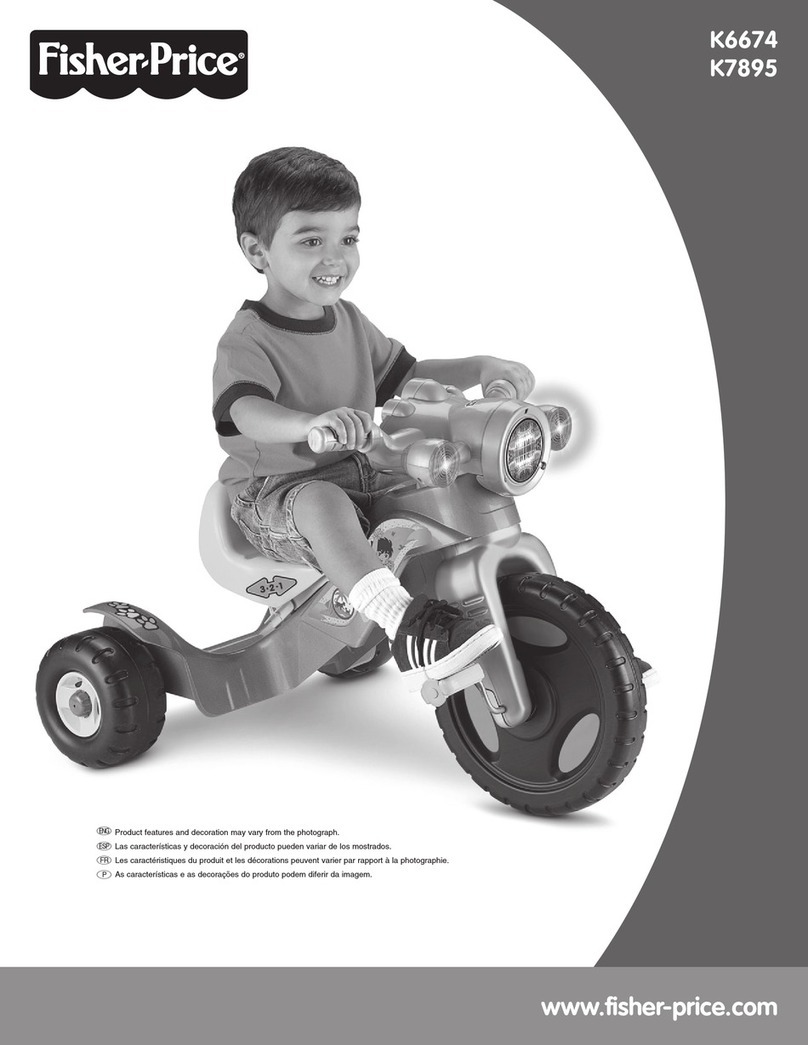 Fisher-Price K6674 Consumer information Fisher-Price K6674 Consumer information