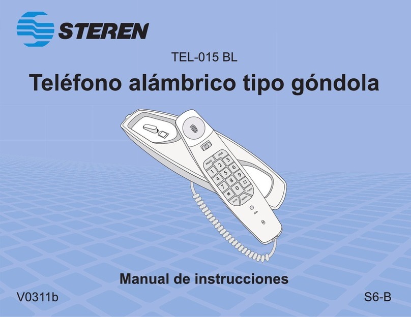 Steren TEL-015BL instruction manual