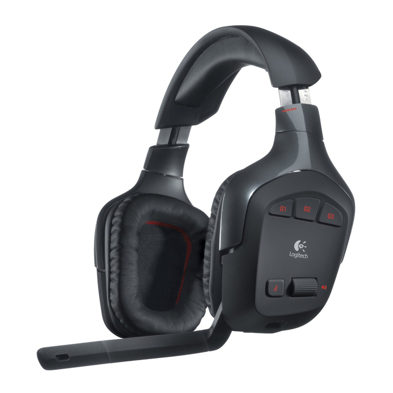 Logitech G35 User manual