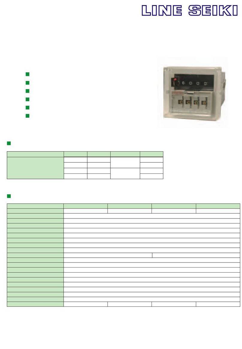 Line Seiki MB Series manual