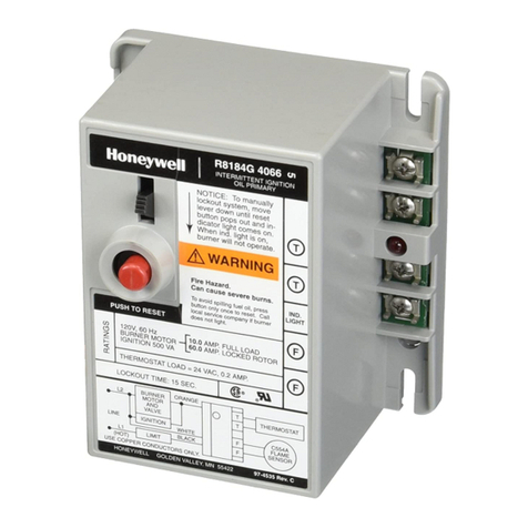 Honeywell R4184D User manual
