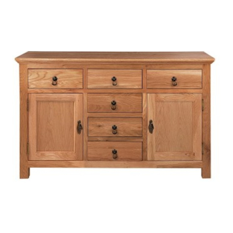 Knightsbridge Large Sideboard 227/7013 Assembly instructions