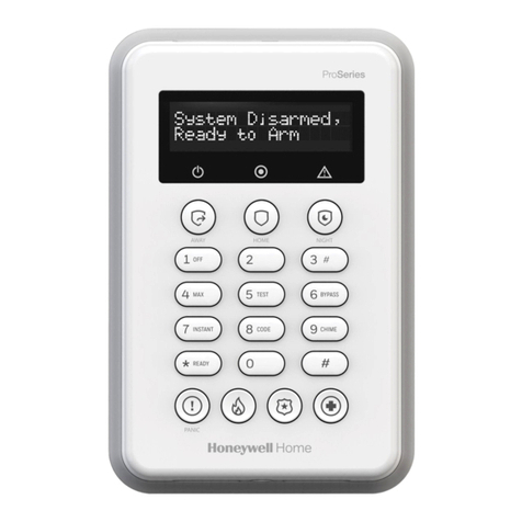 resideo Honeywell Home PROSIXLCDKP Series Installation and setup guide resideo Honeywell Home PROSIXLCDKP Series Installation and setup guide