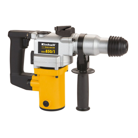 EINHELL Bavaria BBH 850/1 operating instructions