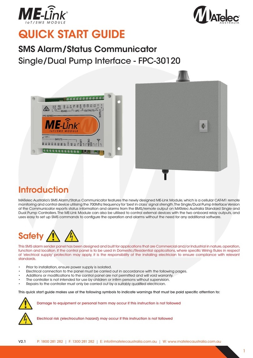 Matelec FPC-30120 User manual