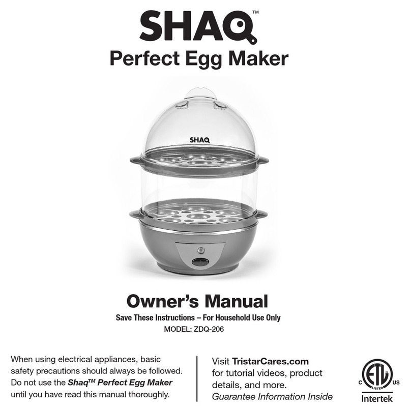 Shaq ZDQ-206 owner's manual
