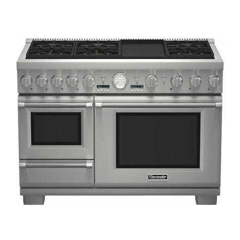 Thermador Pro Grand Next Generation PRD48JDSGC/02 Service manual