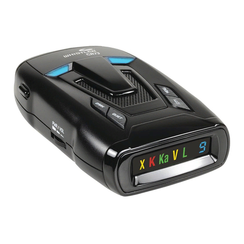 Whistler CR73 Series user guide
