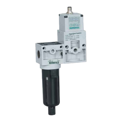 Emerson numatics E22 Operation manual