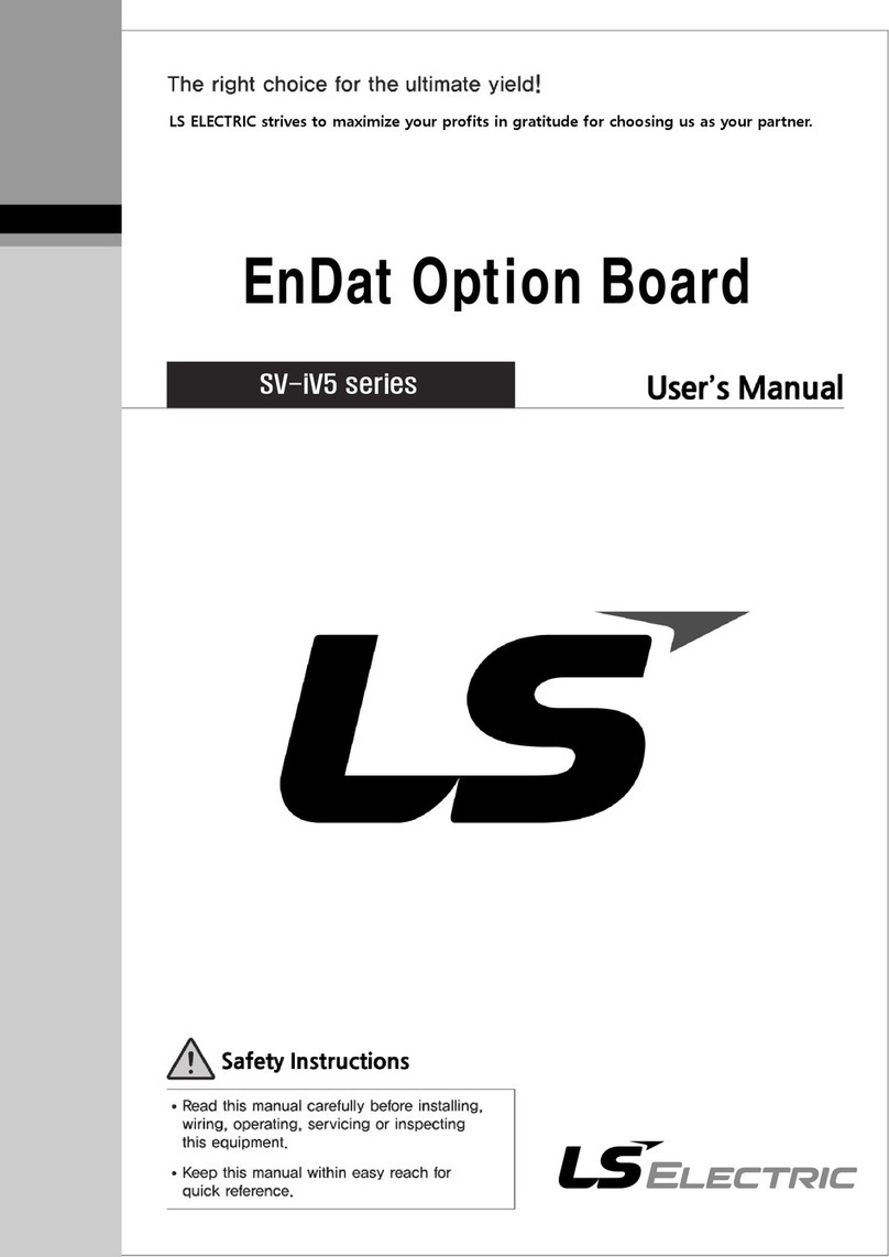 LS ELECTRIC SV-iV5 Series User manual