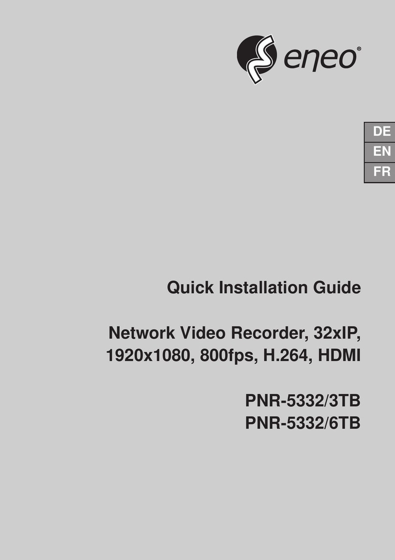 Eneo PNR-5332/3TB User manual