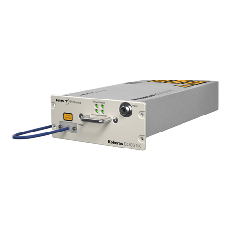 NKT Photonics Koheras BOOSTIK Product guide