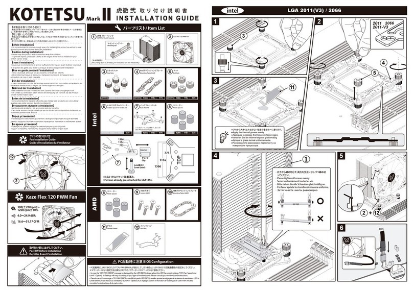 Intel KOTETSU Mark II User manual