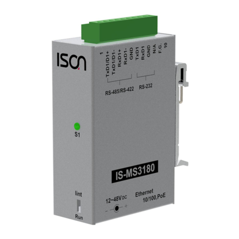 ISON IS-MS3180 Series user manual ISON IS-MS3180 Series user manual