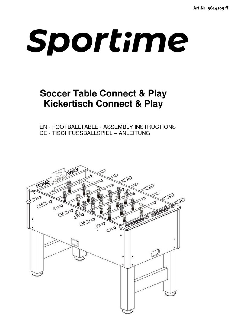 Sportime Connect & Play 3614105 Assembly instructions
