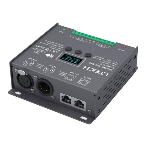 Ltech DMX512 quick start guide