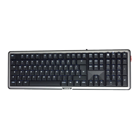 Cherry MX BOARD 5.0 User manual Cherry MX BOARD 5.0 User manual