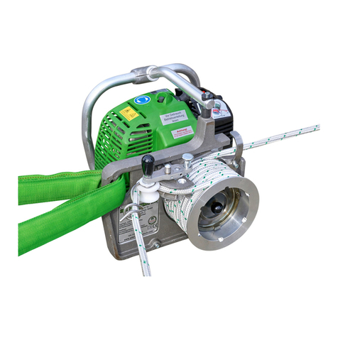 NORDFOREST Capstan winch 1800 User manual