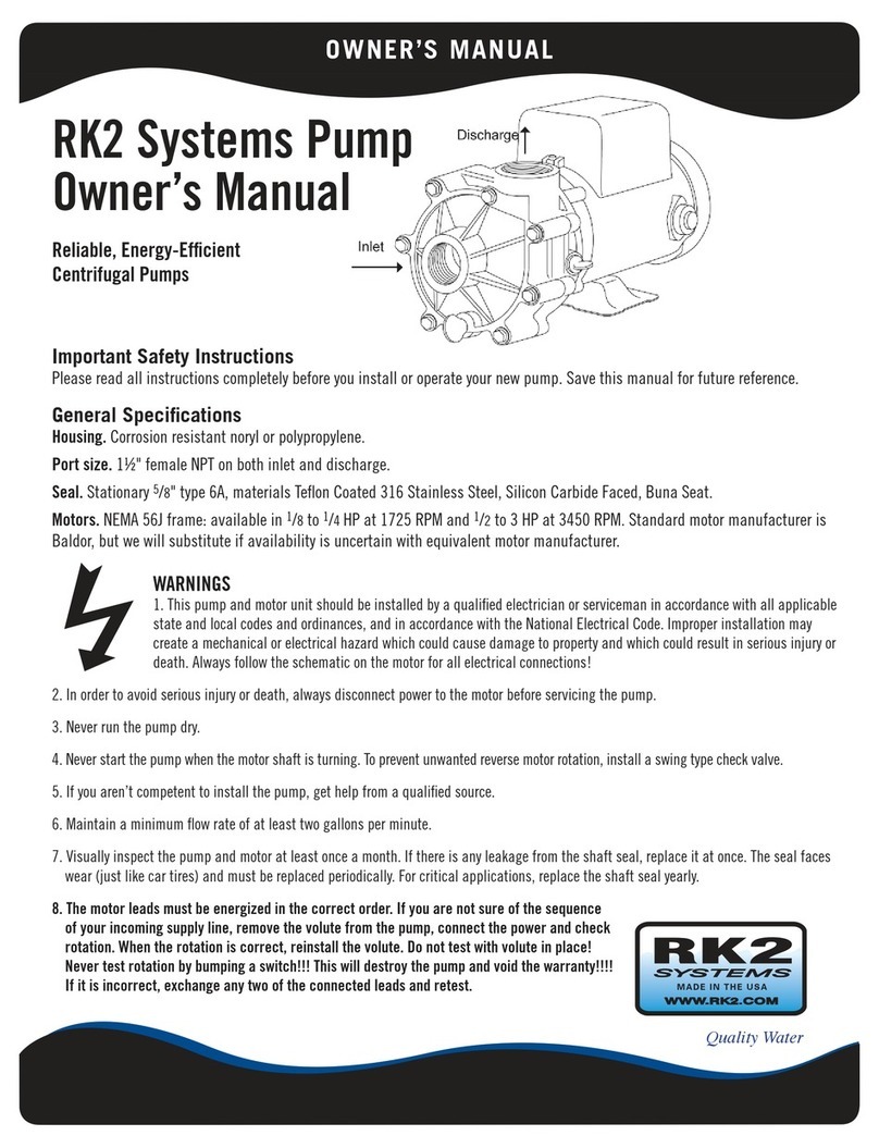 Quality Water Treatment RK2 owner's manual