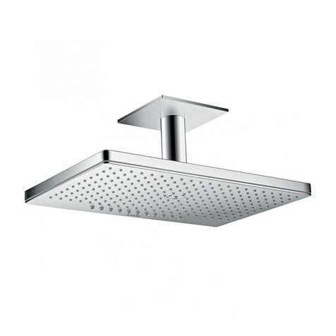 Hans Grohe AXOR 460/300 3jet 35281 7 Series Instructions for use and assembly instructions