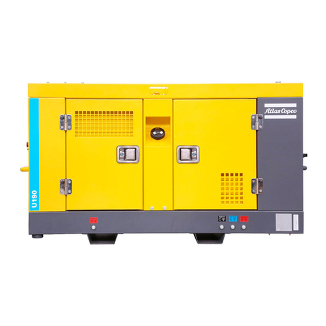 Atlas Copco U190 PACE KD WUX installation manual