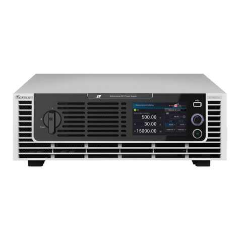 Chroma 62000D Series Owner's manual