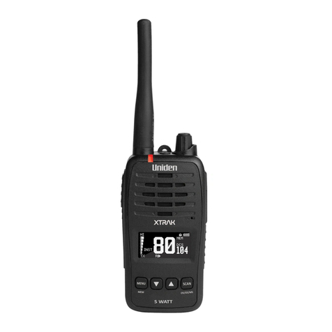 Uniden XTRAK 50 Series User manual