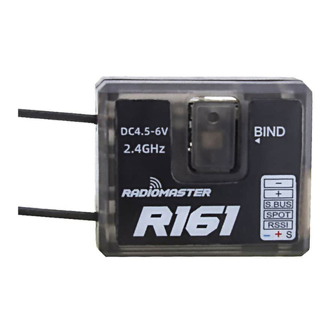 RadioMaster R161 user manual
